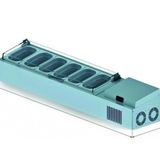 Galleyz GN 1/4-150 Set Üstü Saladbar Pleksi Kapak 150x34x45 cm Küvet