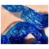 Galoş Burada Plastik Galoş Mavi renk41 cm 1000 Adet
