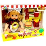 Galtoys Maide Burger Yiyor Türkçe Konuşan Bebek 37,5 X 28,5 X 12 Cm