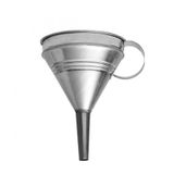 Galvaniz 25 Cm Metal Huni Galvaniz Yağ Hunisi Mazot Hunisi