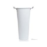 Galvaniz Beyaz 50Cm Şemsiyelik - Vazo