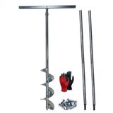 Galvaniz Çap 15 cm Boy 3 mt Toprak Delme Sondaj Burgusu