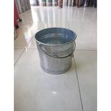 Galvaniz Kova Ağız Çapı 30 Cm Su Kovası Süt Kovası Kum Kovası Yuvarlak Kova