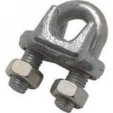 Galvanizli Çelik Halat Klemensi 20 Mm 1 Adet