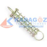 GALVANİZLİ HALAT ESNETME YAYI ÇAP:50MM BOY:270MM