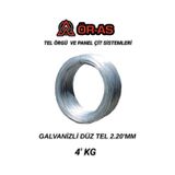 Galvanizli Tel - 4 Kg - 2.20 Mm Bağlama Teli Paslanma Yapmaz