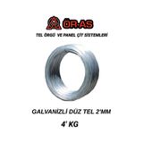 Galvanizli Tel - 4 Kg -2mm Bağlama Teli Paslanma Yapmaz