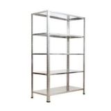 GalvanizRaf 5 Katlı Galvaniz Çelik Raf Arşiv Rafı Depo Rafı Kiler Rafı 31x60x200