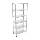 Galvanizraf 6 Katlı Galvaniz Çelik Arşiv Depo Kiler Raf 43X93X200 Galvaniz