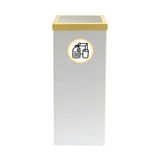 Galvatek Metal Metal Geri Dönüşüm Sıfır Atık Kutusu 25 x 25 x 70 (Plastik)
