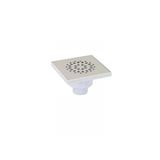 Gama 15X15 Kare Yer Süzgeci Alttan Çıkışlı 50'Lik Gider