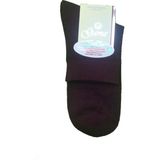 Gama 6 Çift Bordo Renk Yarım Konç Bambu Patik Çorap - 40 - 45