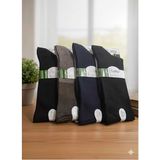 Gama Bambu Erkek Diyabetik Çorap Lastiksiz Core Spun'lu (Premier Sock Collektion) - Asorti - 40 - 45
