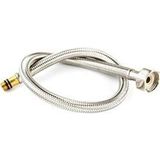Gama Paslanmaz Çelik Flex Hortum 3/8 - M10x1 Batarya Musluk Bağlantı Hortumu 50 cm - yok