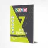 Gama Yayınları 7 Fen Bilimleri Tekrar Testleri