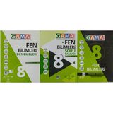 Gama Yayınları 8. Sınıf Fen Bilimleri Soru Bankası - Tekrar Testleri - Denemeler