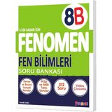 Gama Yayınları 8. Sınıf Fenomen Fen Bilimleri Soru Bankası (B) - Üniversite Hazırlık İçin Etkili Kaynak