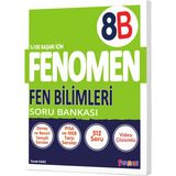 Gama Yayınları Fenomen 8. Sınıf Fen Bilimleri B Soru Bankası Fenomen Yayınları