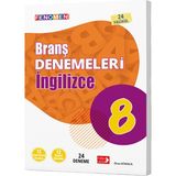 Gama Yayınları Fenomen 8. Sınıf İngilizce 24 Deneme Sınavı Fenomen Yayınları
