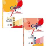 Gama Yayınları Orjin 7. Sınıf Türkçe Destek Soru + 20 Deneme 2 Kitap Yeni 2022