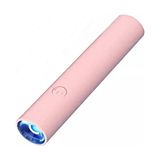 Gaman 10.5cm Mini Şarjlı Uv Fener - Uv Oje Kurutucu Fener 120cm/60cm Zaman Ayarlı Su Yeşili Slim Kasa - Pembe