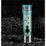 Gaman 10WATT LED USB Şarjlı 6 Modlu Mini El Feneri Mıknatıslı Su Geçirmez Renkli El Feneri