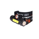 Gaman 1200 Lümen Cob Led Şarjlı Kafa Lambası Şarjlı Kafa Feneri 1200 Lümen Cob Led Işıldak Çok Renkli