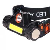 Gaman 1200 Lümen Cob Led Şarjlı Kafa Lambası Şarjlı Kafa Feneri