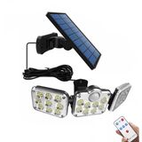 Gaman 138 Led Güneş Enerjili 3 Mod Hareket Ve Karanlık Sensörlü 5Mt Kablolu Solar Aydınlatma / Bahçe Lambası / Sokak Lambası