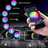 Gaman 2 Adet Araç Kokusu Özellikli 24 Ledli Bluetoothlu Ekolayzer
