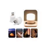 Gaman 2 Adet Mini USB Kitap Okuma Lambası Gece Lambası Gün Işığı Mini LED Ampul Aydınlatma
