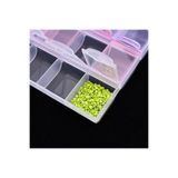 Gaman 21 Bölmeli İlaç Saklama Kutusu Mini Organizer Kutu - Mini Boncuk Ayrıştırma Kutusu
