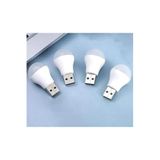 gaman 4 Adet Ampul Tasarım Taşınabilir Mini Usb Led Işık Lamba Gece Lambası Tüm Usb Girişleriyle Uyumlu