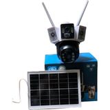 Gaman 4g 6mp Solar Panelli Güneş Enerjili Akıllı Güvenlik Kamerası Hareket Sensörlü Gece Görüşlü Kamera