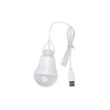 gaman 5 Watt 6 Volt Beyaz Işık Led Ampül 1 Metre Usb Kablolu Araç Için Uygun