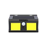 gaman 96 Cob Led Solar Sensörlü Bahçe Aydınlatması Su Geçirmez Kapı Üzeri Güneş Enerjili Led Lamba