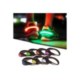 Gaman Ayakkabıya Takılan Parlak Ledli Outdoor Işığı Gece LED Uyarı Işığı - Bisikletçiler ve Sporcular Için - Mavi