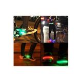 Gaman Ayakkabıya Takılan Parlak Ledli Outdoor Işığı Gece LED Uyarı Işığı - Bisikletçiler ve Sporcular Için - Turuncu