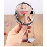 Gaman AYN-101 Mini Çift Taraflı Makyaj Aynası Krom Oval Büyüteçli Seyahat İçin Kullanım Alanı