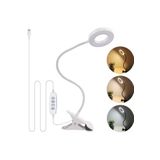 gaman BEYAZ RENK 9 Mod Çok Fonksiyonlu Akrobat Masa Lambası Şiddeti Ayarlanabilir 3 Led Işık Usb Girişli