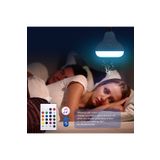 gaman Bluetooth Hoparlörlü Kumandalı Rgb Akıllı Led Ampul - Ampule Takılan Gece Lambası