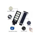 Gaman Ct-4642 Güneş Enerjili Sokak Lambası 576 Beyaz Led 300W Kumandalı Solar Sokak Armütürü