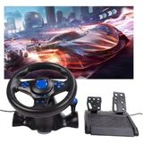 Gaman Gaming Direksiyon Konsolu Gaz Pedalı+Fren Titreşimli 180° Dönüş Çok İşlevli PC Uyumlu