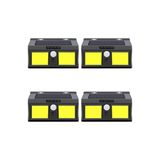 Gaman Güneş Enerjili Bahçe Lambası 96 Led 4Lü Paket Bahçe Aplik Bahçe Lambası Bahçe Aydınlatma 3 Modlu