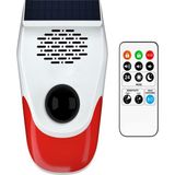 Gaman Güneş Enerjili Solar Alarm 120DB Kablosuz Güvenlik Sireni | IP65 Su Geçirmez | USB Şarjlı | Yüksek Sesli Villa Garaj ALARMI-PM-26240 - 1 Adet