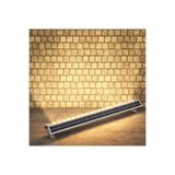 Gaman Güneş Enerjili Wall Washer - Kumandalı Günışığı Led Tabela -Taş Duvar Dış Mekan Aydınlatma -100Cm
