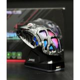 Gaman GWH-111 Manyetik Şarjlı Bt+2.4ghz 12000 Dpi Ultra Hafif Şarjlı Kablosuz Şarj Istasyonlu Oyuncu Mouse - Siyah