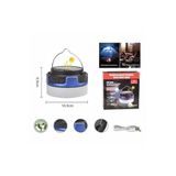Gaman Hel-0809T Solar Güneş Panelli 5 Modlu Powerbank Usb Kamp Çadır Lambası Led Şarjlı Işıldak El Feneri