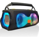 Gaman Jedel SA-217 Rgb Işıklı Taşınabilir Bluetooth Hoparlör - Yüksek Ses Bombası Kablosuz Speaker