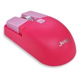 Gaman Jedel WD144 Kablosuz Şarjlı Mouse - Bluetoothlu + 2.4ghz USB Dongle / 1600 Dpi - Pembe